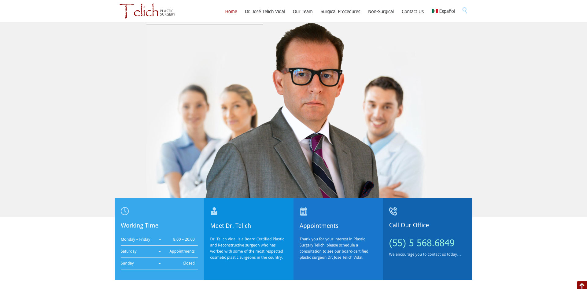 Telich Plastic Surgery designed by Blue Guys
