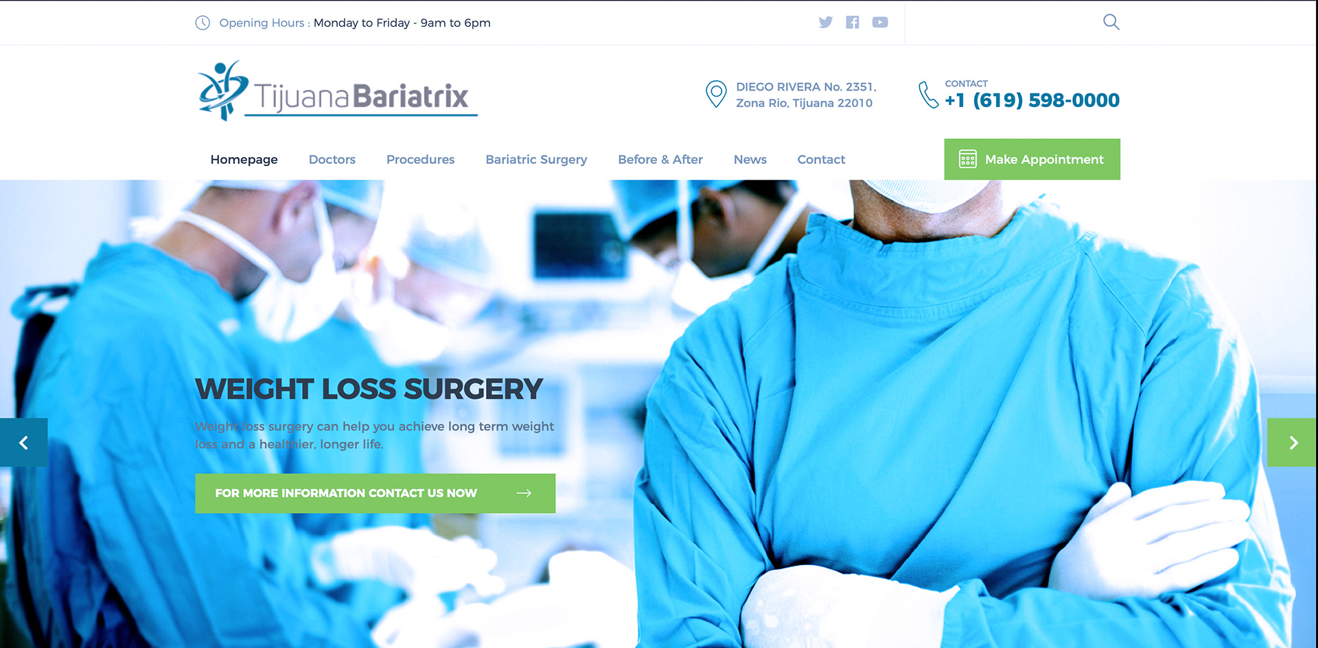 At Bariatric Surgery Tijuana we are dedicated to providing the highest quality of surgical weight loss management in a caring and compassionate setting.